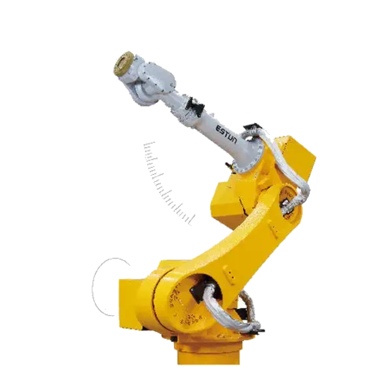 Robot ESTUN en estación de fundición y desmoldeo